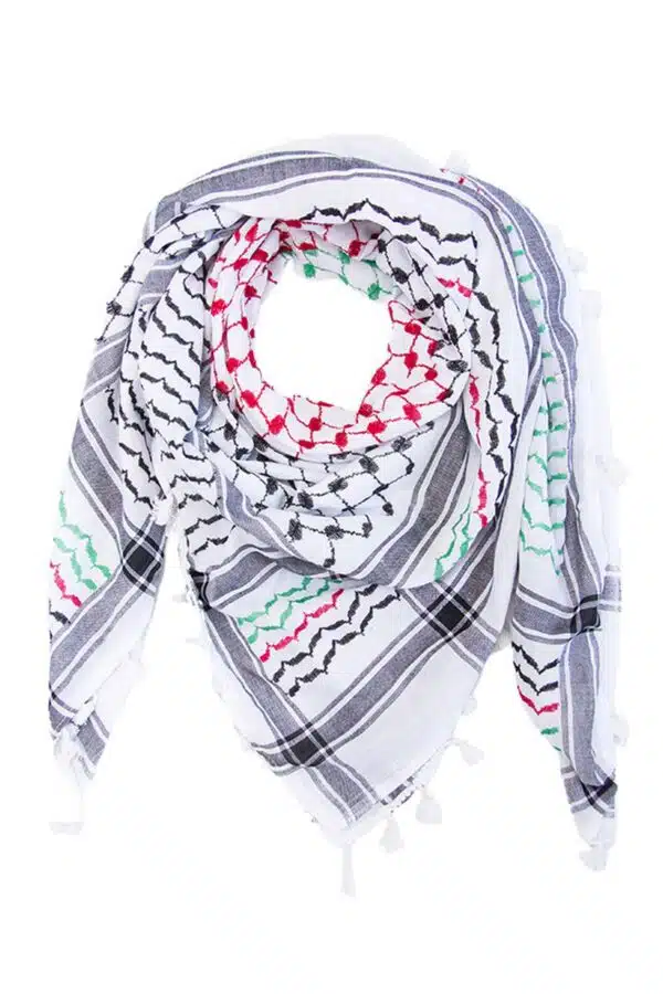 Palestine Flag Hirbawi® Kufiya