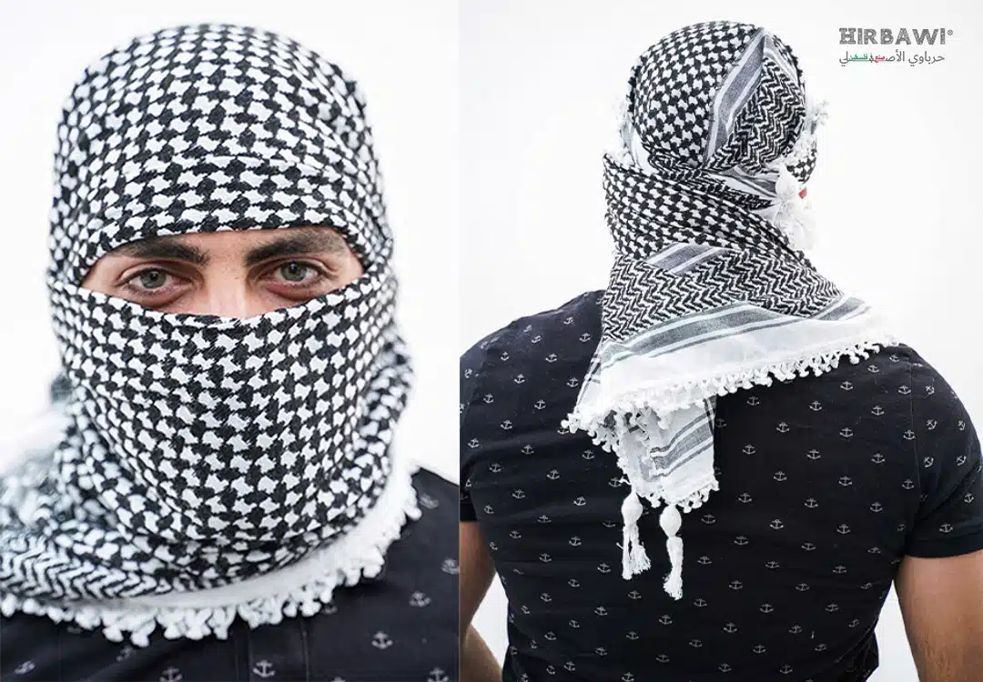 Bufanda de cabeza árabe para hombre, pañuelo musulmán para la cabeza,  keffiyeh de Oriente Medio, turbante tradicional, chal de Arafat, bufanda  Shemagh